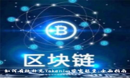 如何有效补充Tokenim带宽能量：全面指南
