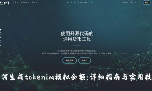 如何生成tokenim模拟余额：详细指南与实用技巧